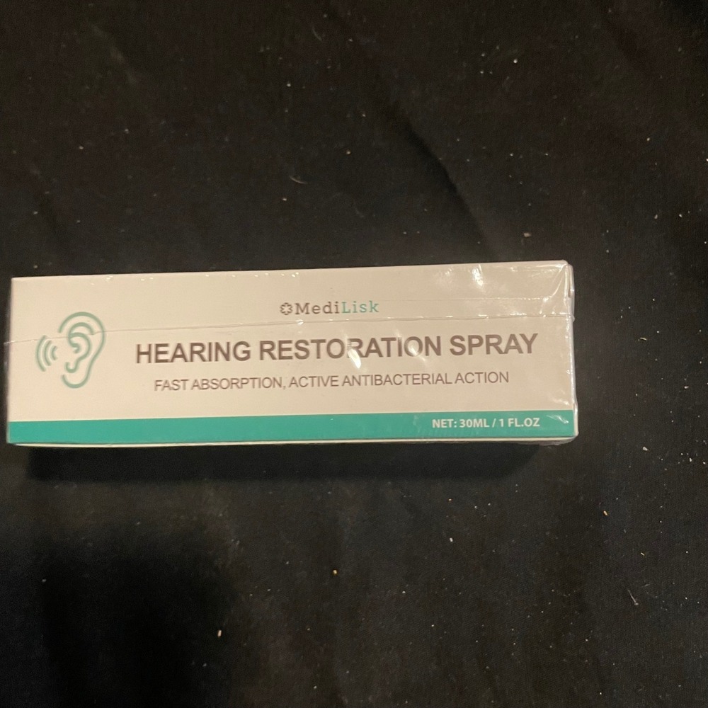 MediLisk Hearing Restoration Spray - Fast Absorption - Active Antibacterial
